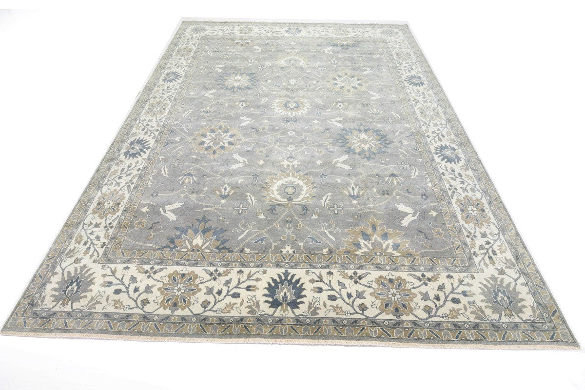 12X15 Oversized Floral Chobi Peshawar Oriental Rug Extra Large Home Carpet