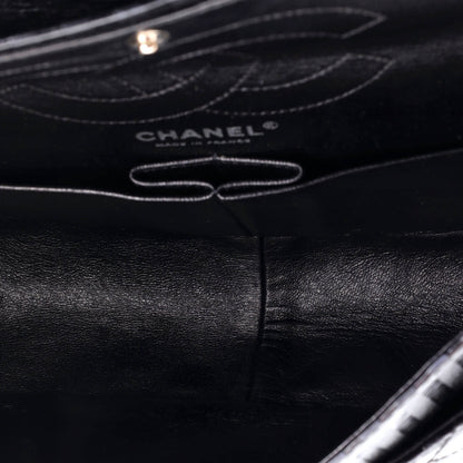 Chanel Rayures Reissue 2.55 Flap Bag Quilted Metallic Aged Calfskin 226