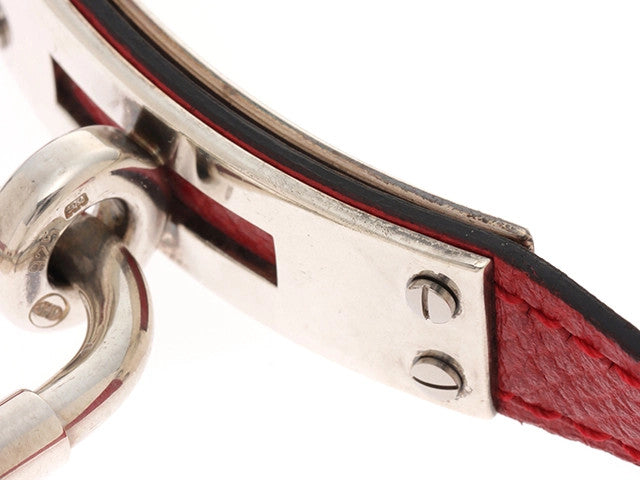 Hermes Kelly Watch Ke1.210 Sv Silver Color Quartz