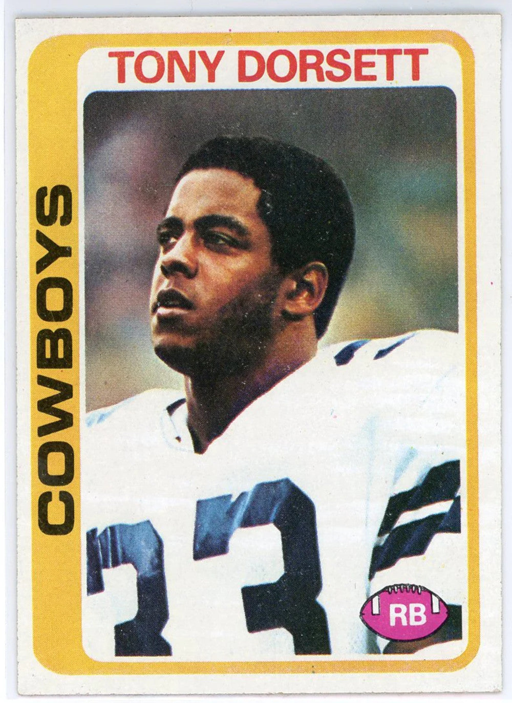 Tony Dorsett 1978 Topps Rookie Card