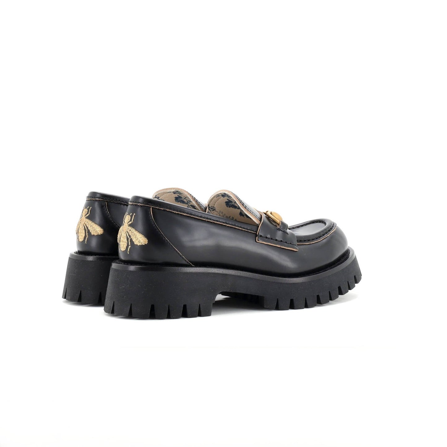 Gucci Women'S Harald Horsebit Loafers Leather
