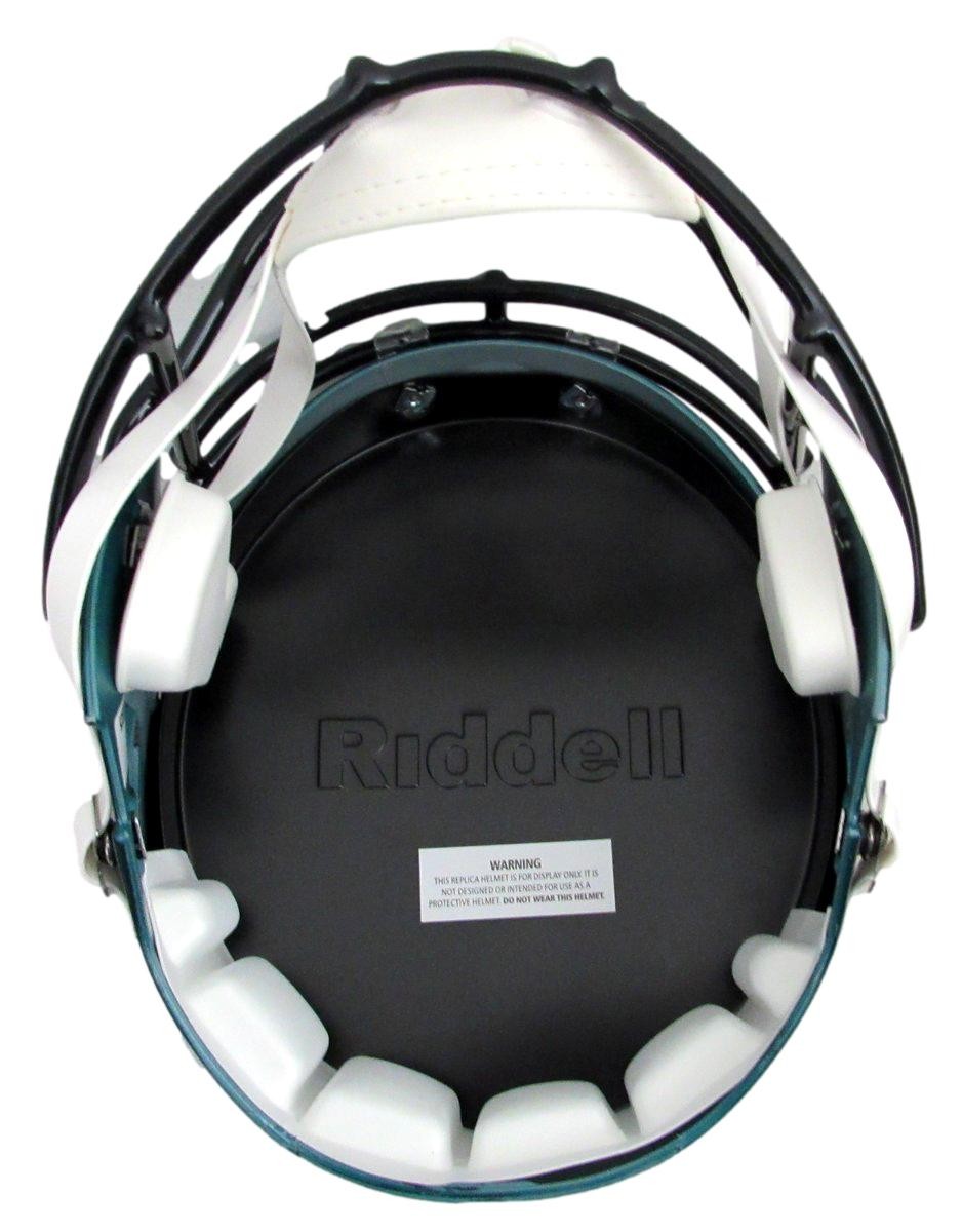 Cooper Dejean Signed Full Size Replica Sb Lix Champs Helmet Eagles Fanatics 5564