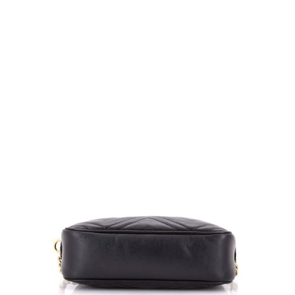 Gucci Gg Marmont Shoulder Bag Matelasse Leather Small