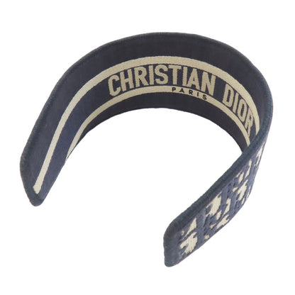 Canvas CHRISTIAN DIOR Trotter pattern headband hair accessory