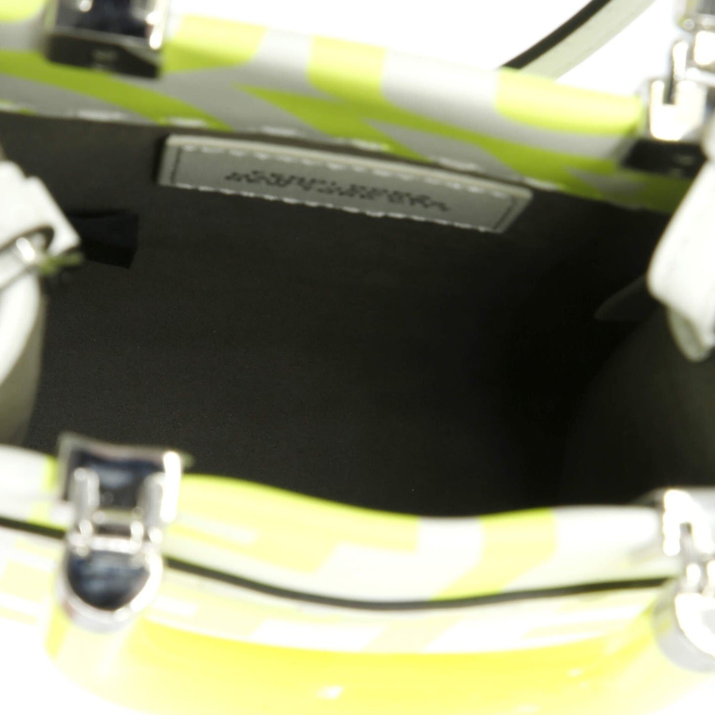 Fendi X Marc Jacobs Sunshine Shopper Tote Printed Leather Mini