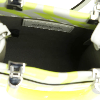 Fendi X Marc Jacobs Sunshine Shopper Tote Printed Leather Mini