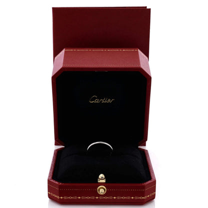 Cartier 1895 Wedding Band Ring Platinum 2Mm