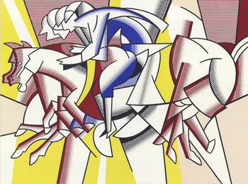 Roy Lichtenstein The Red Horse Man 
