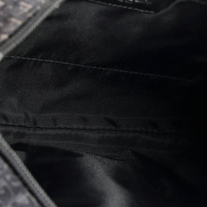 Christian Dior Vintage Trotter Pochette Shoulder Bag Diorissimo Canvas Small