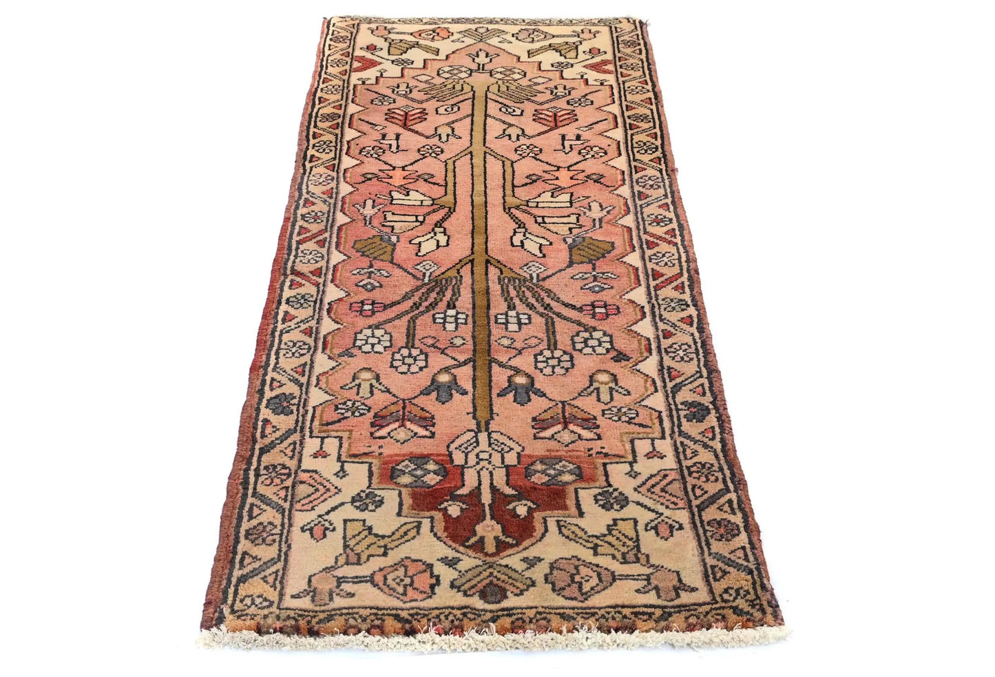 Semi Antique Serapi Oriental Rug 2X5 ft Wool