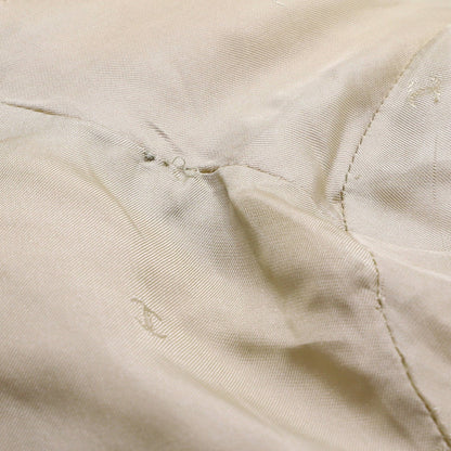 Chanel Women'S Vintage Two Pocket Long Jacket Tweed