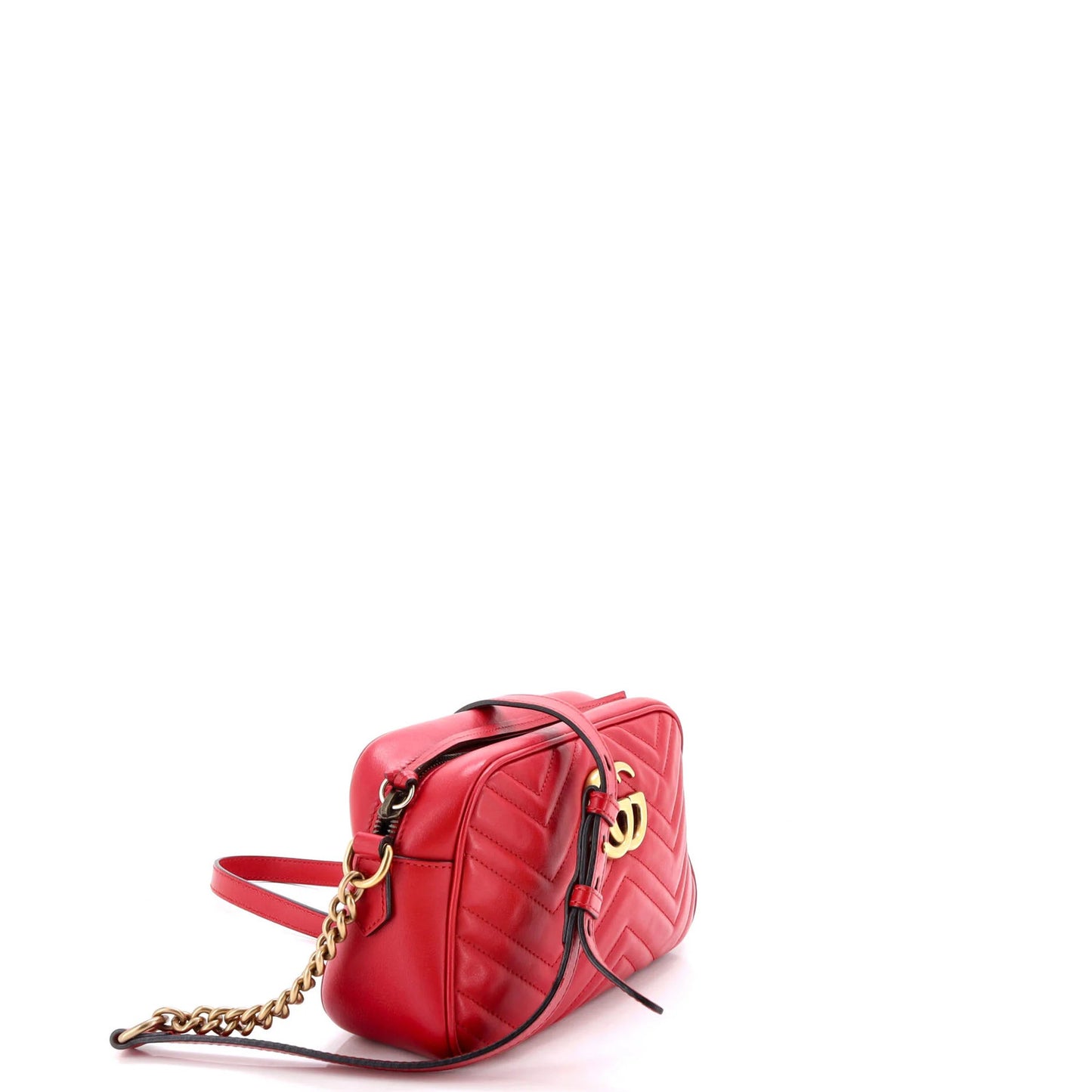 Gucci Gg Marmont Shoulder Bag Matelasse Leather Small