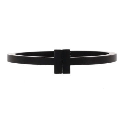 Tiffany & Co. T Square Bracelet Black Coated Steel