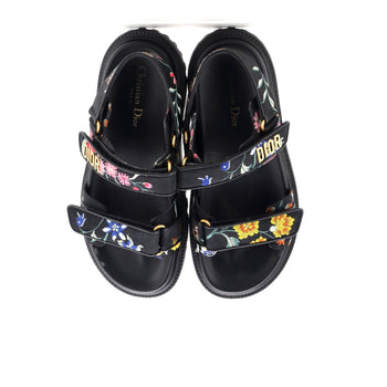 Christian Dior Women'S Dioract Sandals Printed Technical Fabric