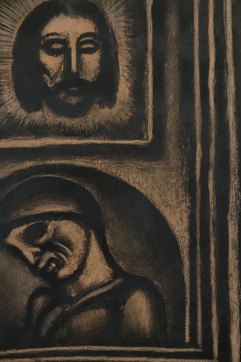 Georges Rouault Les Ruines Elles-Mmes Ont Pri 1926 Original Etching Framed