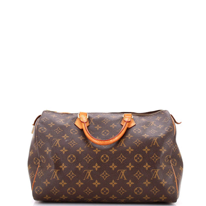 Louis Vuitton Speedy Handbag Monogram Canvas 35