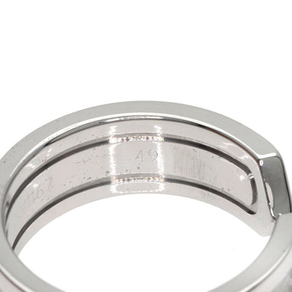 Cartier Ring C2 Ring Diamond #49 K18 White Gold