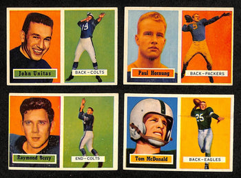 1957 Topps Football Card Complete Set (1-154)