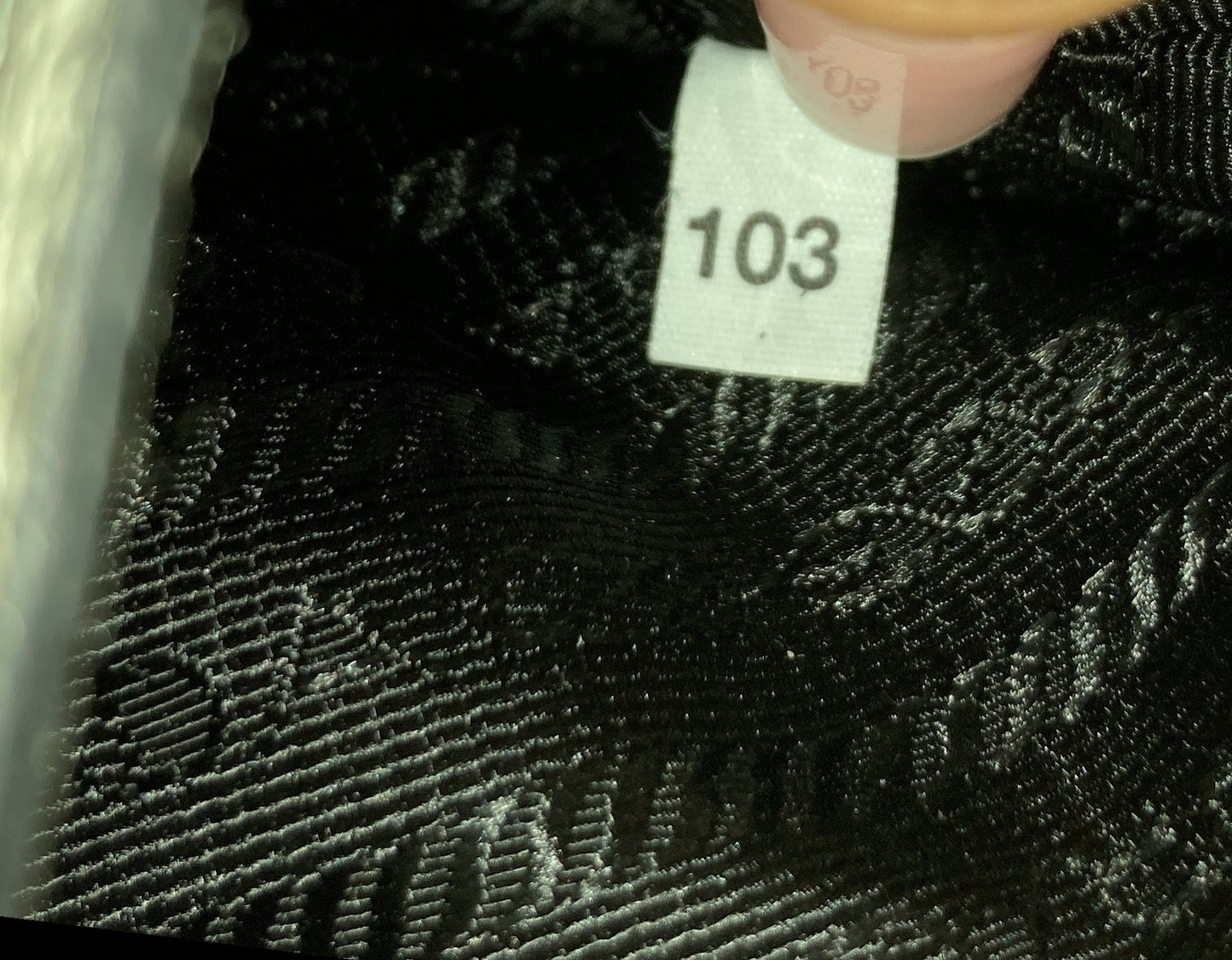 Prada Flou Bucket Bag Vitello Daino Small