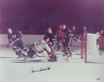 Maurice Richard Hof Signed/Auto 16X20 Photo