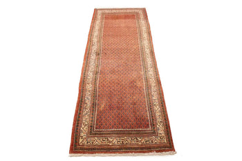 Semi-Antique Oriental Runner Rug Tribal Allover