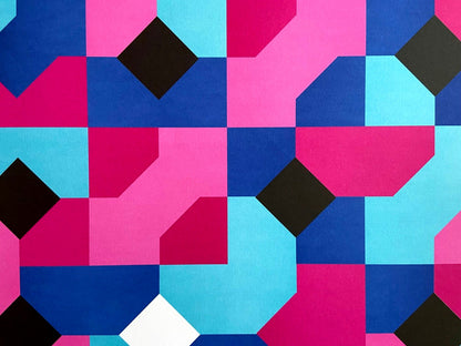 Bruno Munari Lithograph Signed Numbered Certified Stamp