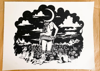Victor Castillo Signed Original Silkscreen Print 