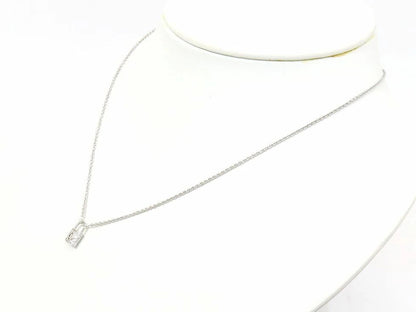 Louis Vuitton Q93560 Diamond Lockit Xs Pendant Necklace K18Wg