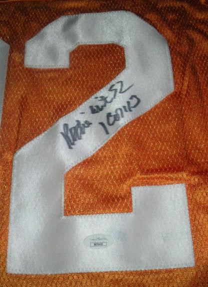 Reggie White Tennessee Vols Read! Jsa/Coa Signed