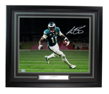 A.J. Brown Signed Philadelphia Eagles Sb Lix