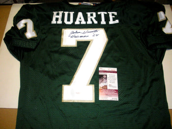 John Huarte Notre Dame Green Jsa/Coa Signed