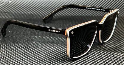 Burberry Be4337F 379887 Black Grey Men'S 56 Mm