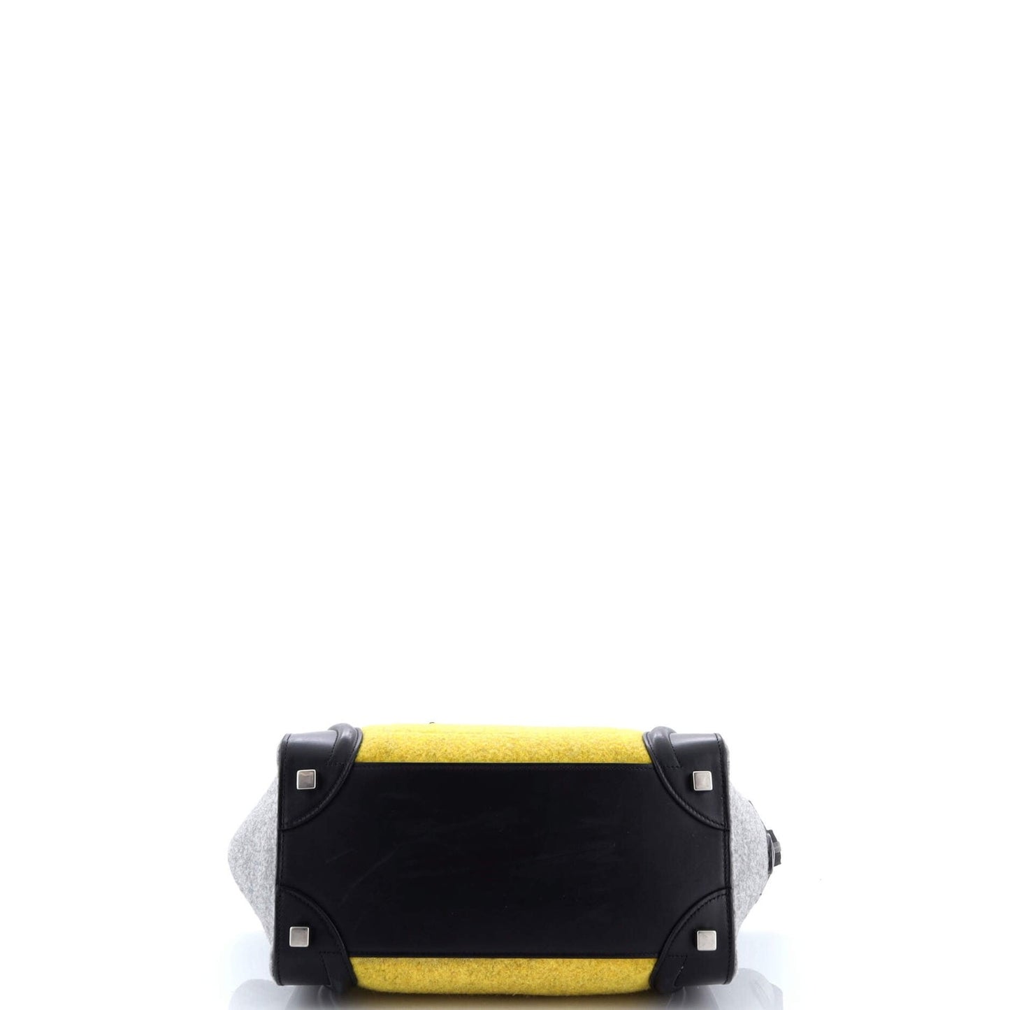 Celine Tricolor Luggage Bag Felt Micro