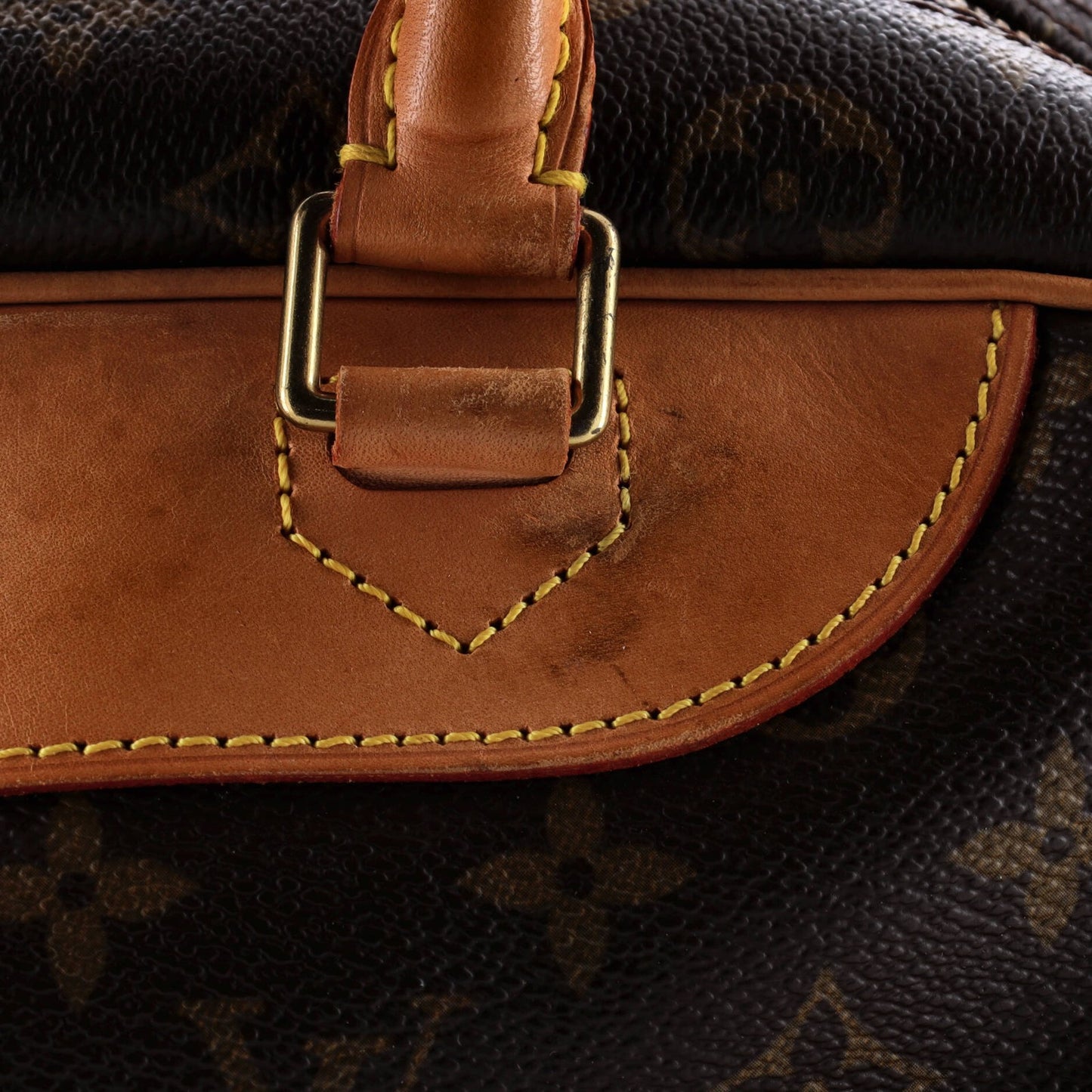 Louis Vuitton Deauville Handbag Monogram Canvas