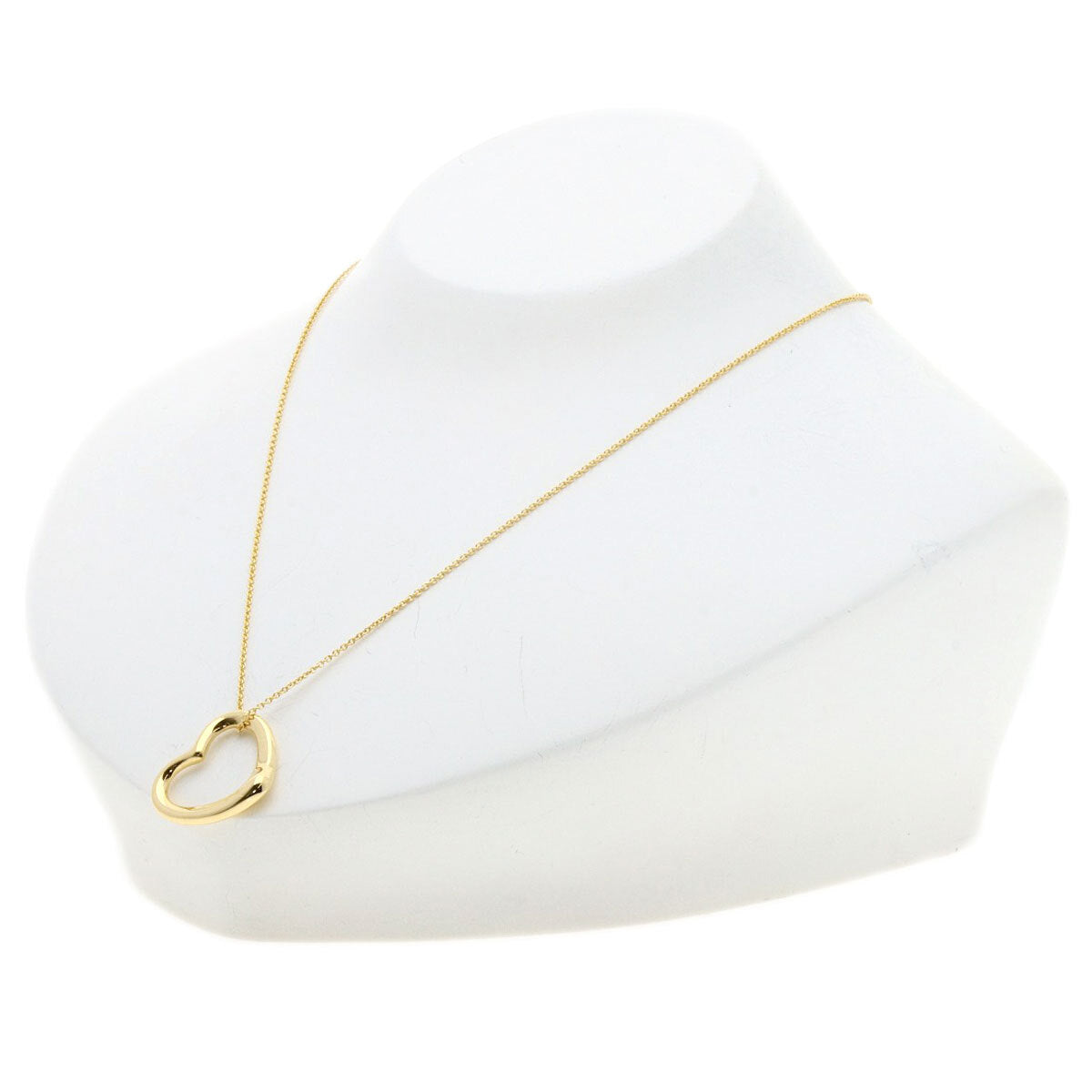 TIFFANY&Co.   Necklace Open heart K18 Yellow Gold