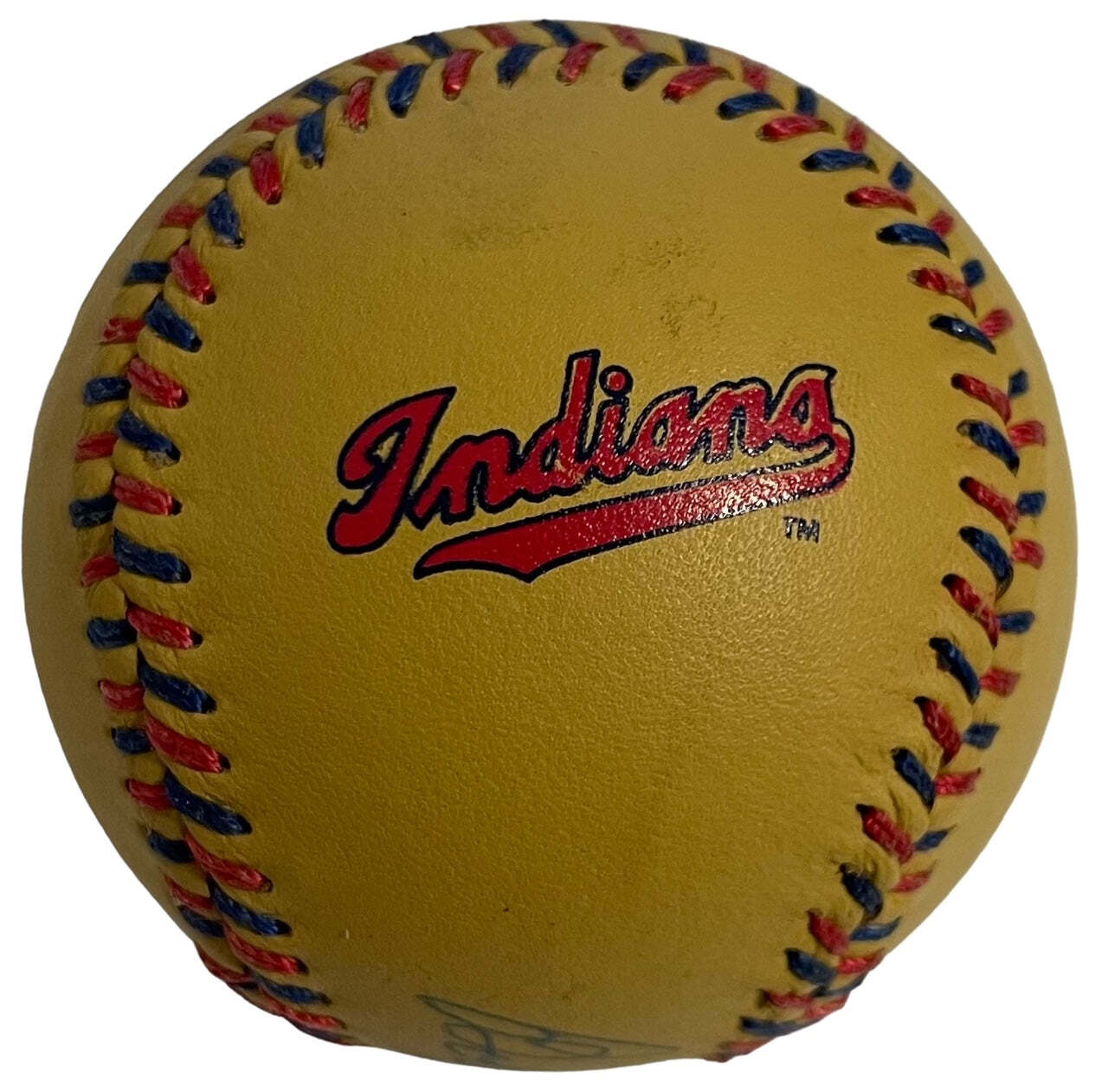 Bob Feller Hof 62 Autographed 1948 Cleveland Indians Commemorative Baseball
