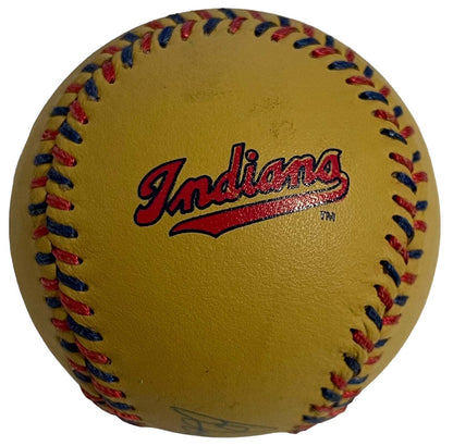 Bob Feller Hof 62 Autographed 1948 Cleveland Indians Commemorative Baseball