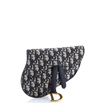 Christian Dior Saddle Belt Bag Oblique Canvas