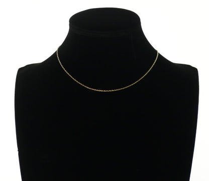 Celine Chain Necklace Screw 42Cm 18K 750 Yellow Gold