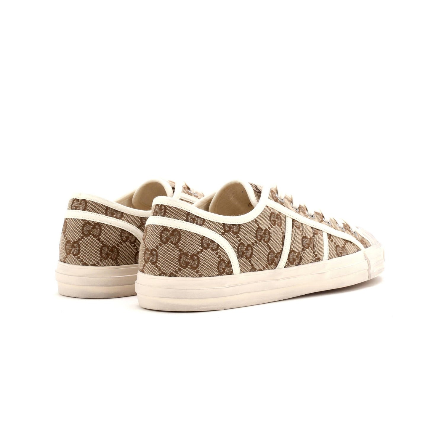 Gucci Men'S Julio Low-Top Sneakers Gg Canvas