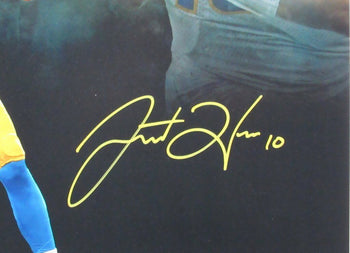 Justin Herbert Autographed 16X20 Photo Los