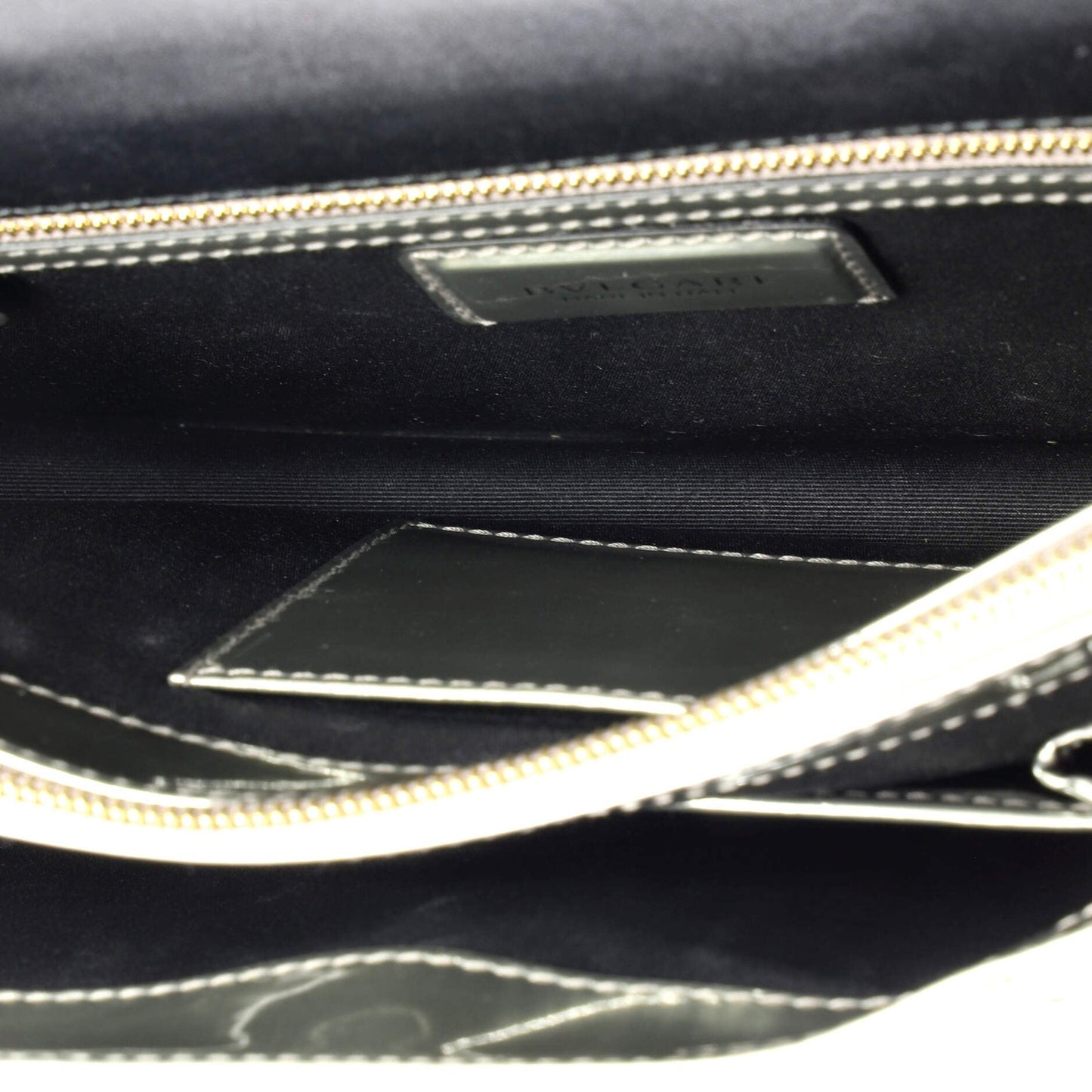 Bvlgari Serpenti Forever Shoulder Bag Patent Medium