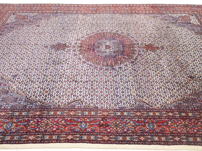 Vintage Oriental Rug Traditional Classic Floral