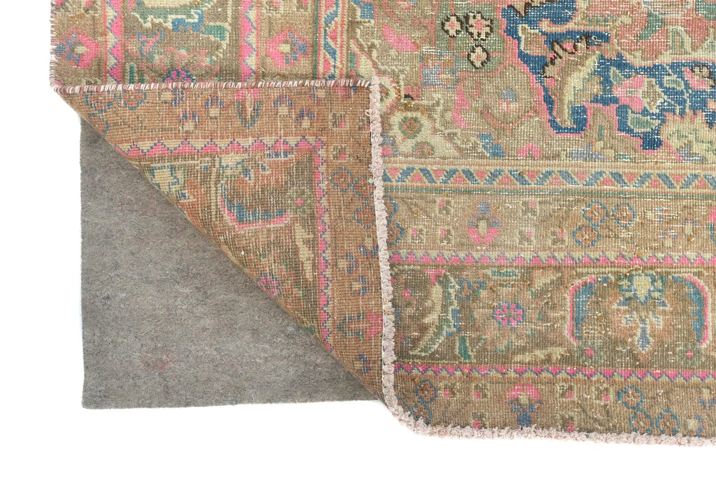 Handmade Semi Antique Muted Color 6X9 Ft
