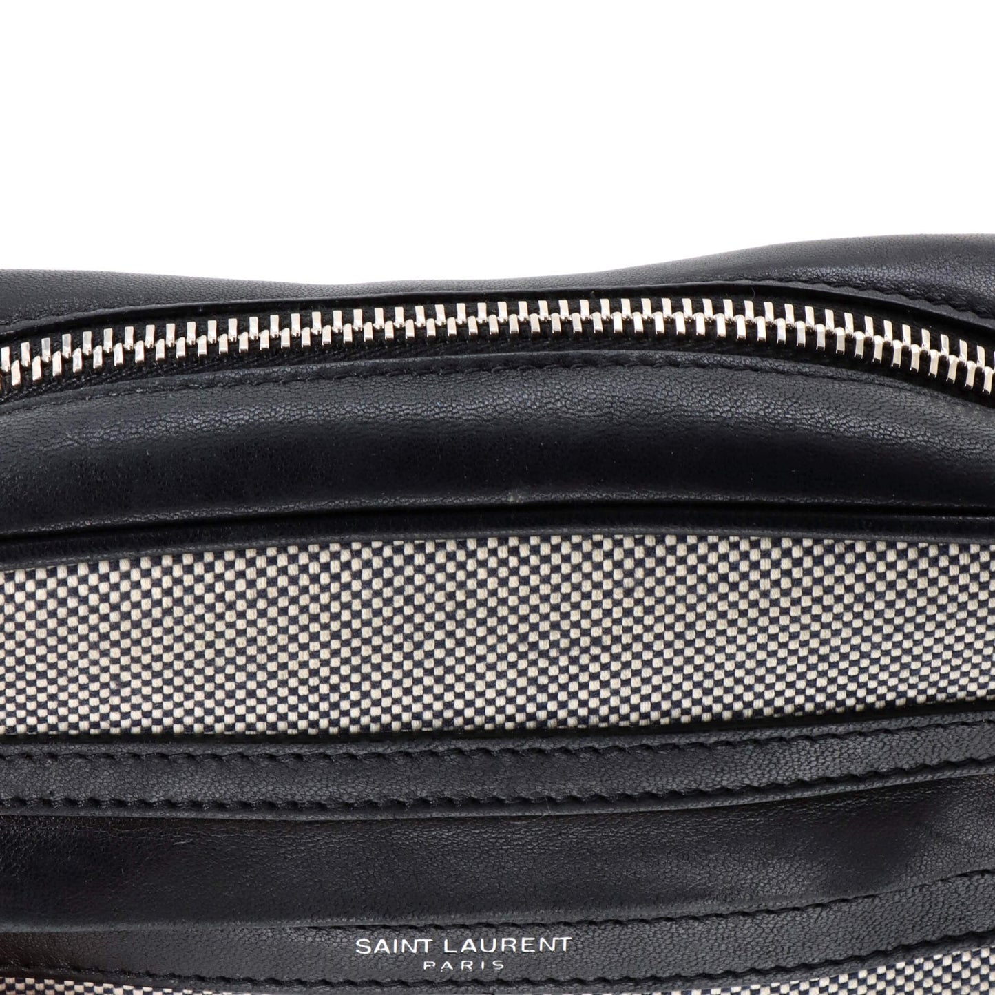 Saint Laurent Camp Camera Bag Leather Small