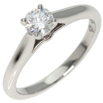 CARTIER   Ring Solitaire Diamond #45 Platinum