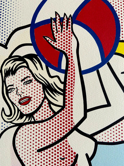 Roy Lichtenstein, Signed Coa Lithograph Limited Edition