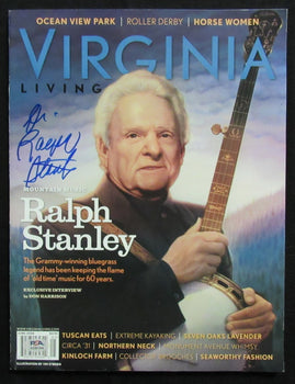 Dr. Ralph Stanley Signed/Auto June 1980 Virginia Living Magazine Psa/Dna 193929