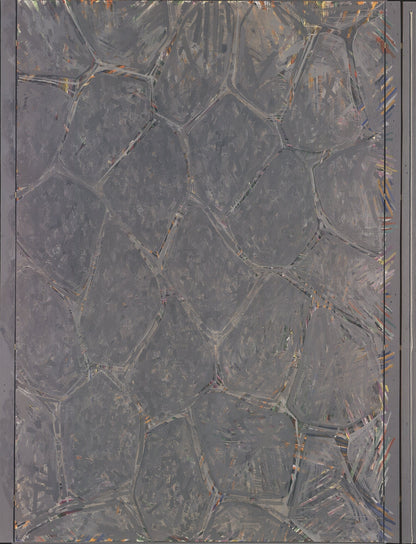 Jasper Johns Within " Poster Pop Art Blue, Gray