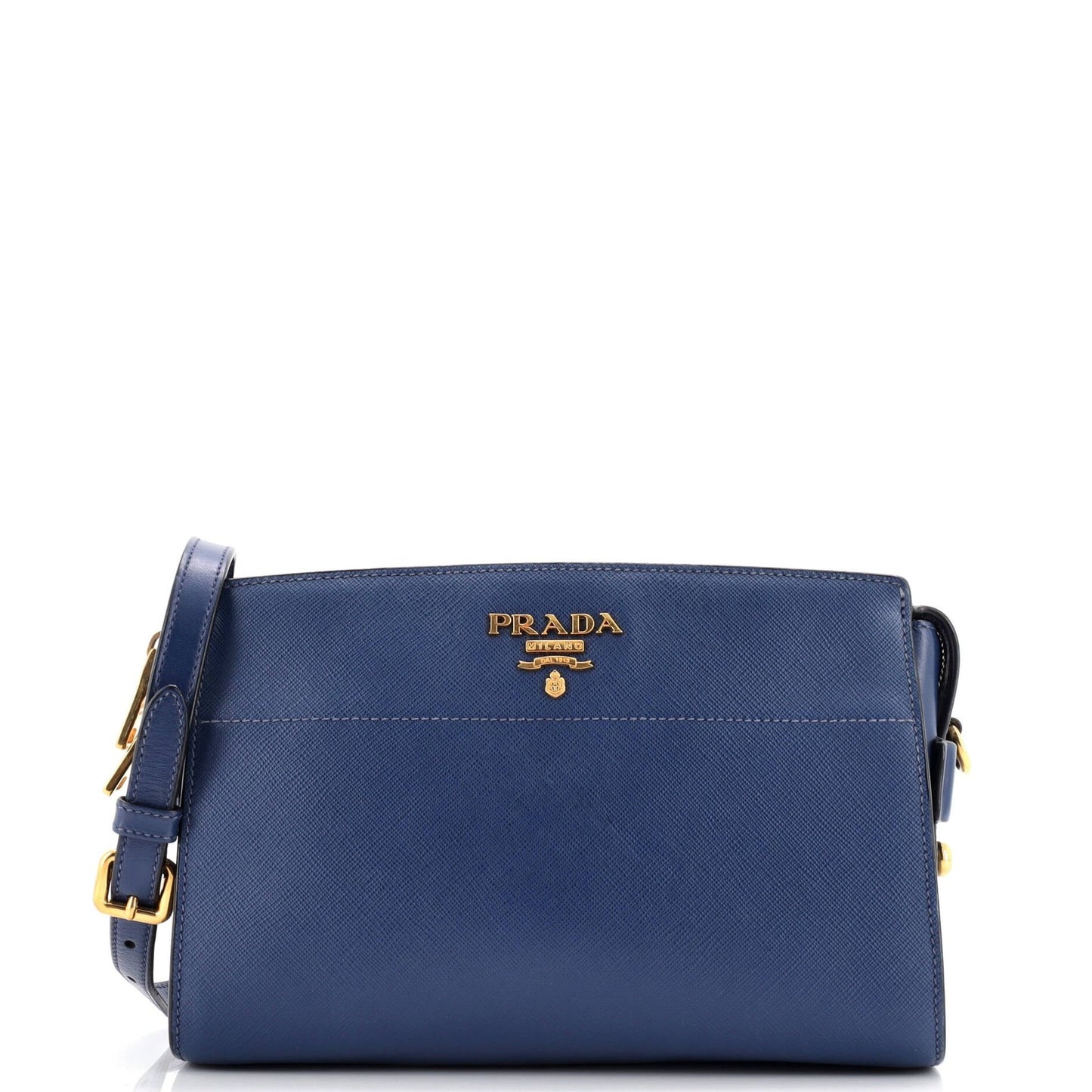 Prada Esplanade Crossbody Bag Saffiano With City Calf Small
